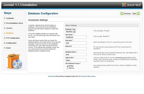 Configure